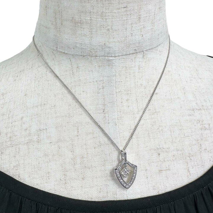 楽天市場】【MIKIMOTO/ミキモト】 ダイヤモンド 計0.31ct ペンダント 
