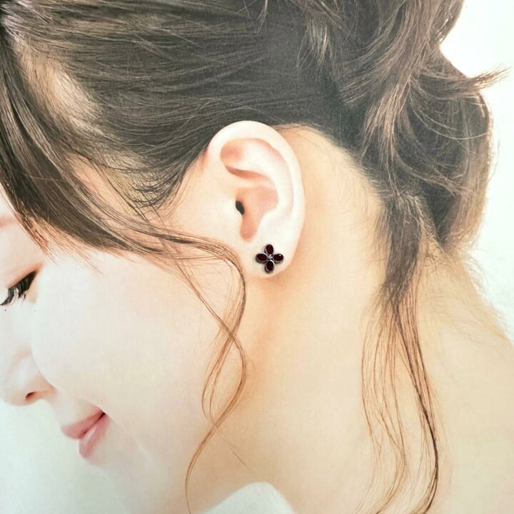 楽天市場】四つ葉/クローバー ルビー 計0.70/0.78ct ダイヤモンド 0.01  