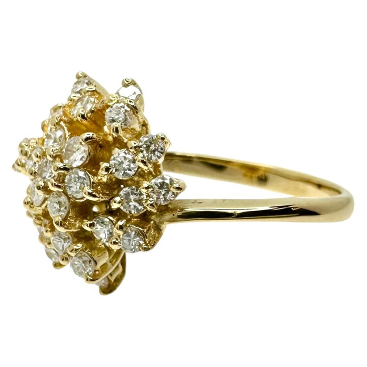 楽天市場】11.5号 ダイヤモンド 計0.48ct リング・指輪 K18ゴールド 18 