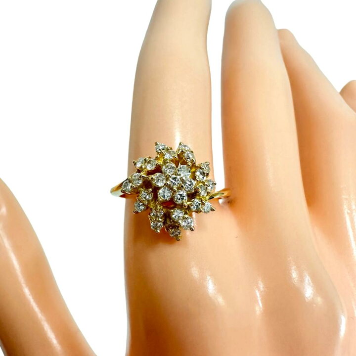 楽天市場】11.5号 ダイヤモンド 計0.48ct リング・指輪 K18ゴールド 18 