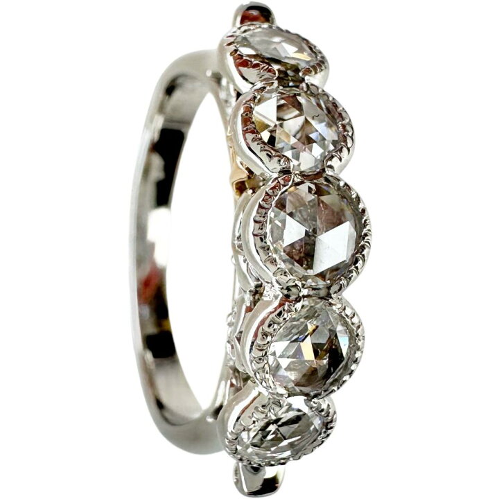 16号 ダイヤモンド 計1.00ct リング・指輪 K18PGピンクゴールド 18金 