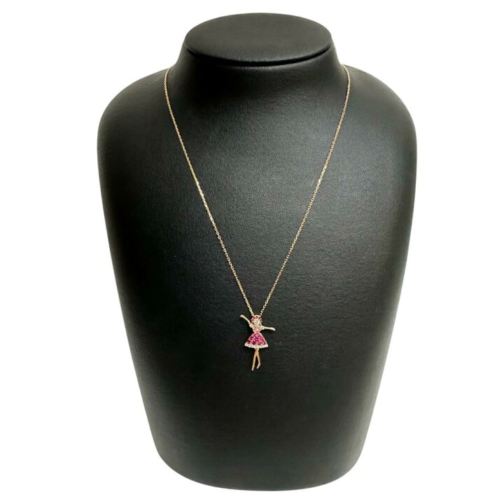 楽天市場】踊り子 ダイヤモンド 計0.15ct ルビー 計0.28ct ピンク 