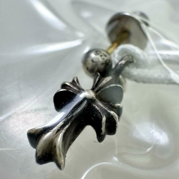 楽天市場】【CHROME HEARTS/クロムハーツ】 片耳 ピアス スタックCH  