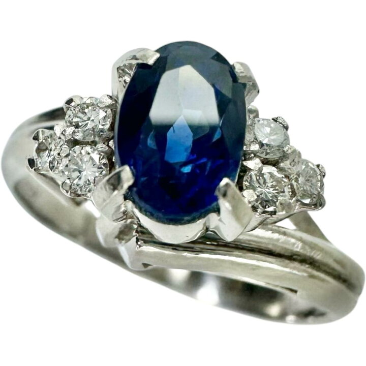 楽天市場】11号 カンボジア産非加熱サファイア 0.89ct ダイヤモンド 