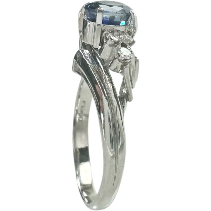 楽天市場】11号 カンボジア産非加熱サファイア 0.89ct ダイヤモンド 