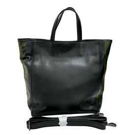 ear PAPILLONNER/イアパピヨネ トートバッグ レザー 黒 レディース【中古】【真子質店】【BL】【Max】