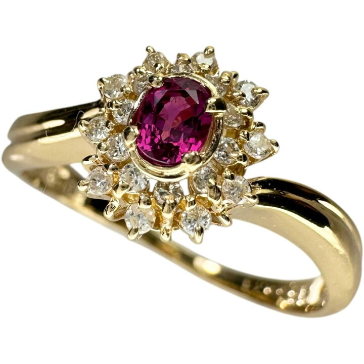 楽天市場】17号 セイコージュエリー ルビー 0.21ct ダイヤモンド 計 
