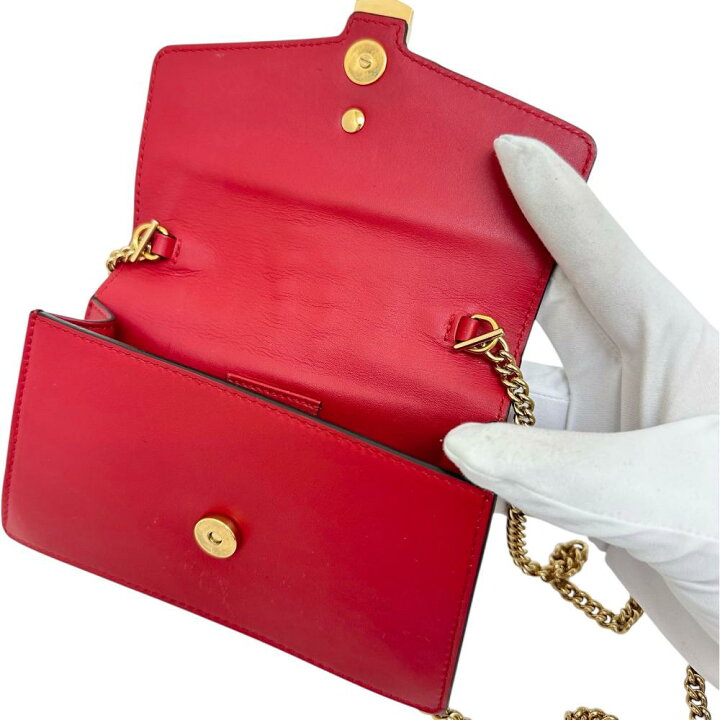 楽天市場】【GUCCI/グッチ】 シルヴィ チェーンショルダー 494646 ミニ 