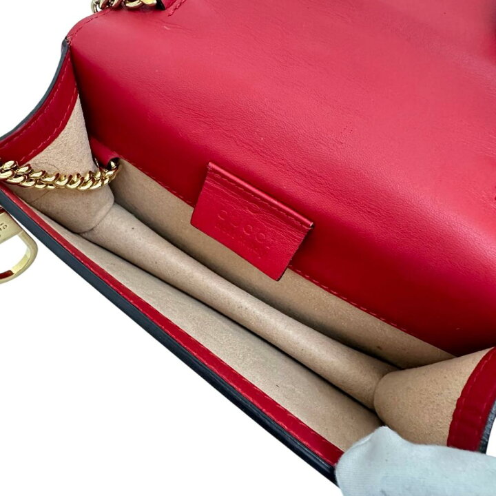楽天市場】【GUCCI/グッチ】 シルヴィ チェーンショルダー 494646 ミニ 
