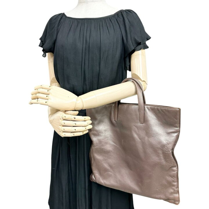 楽天市場】【LOEWE/ロエベ】 スクウェア マチなし トートバッグ レザー 