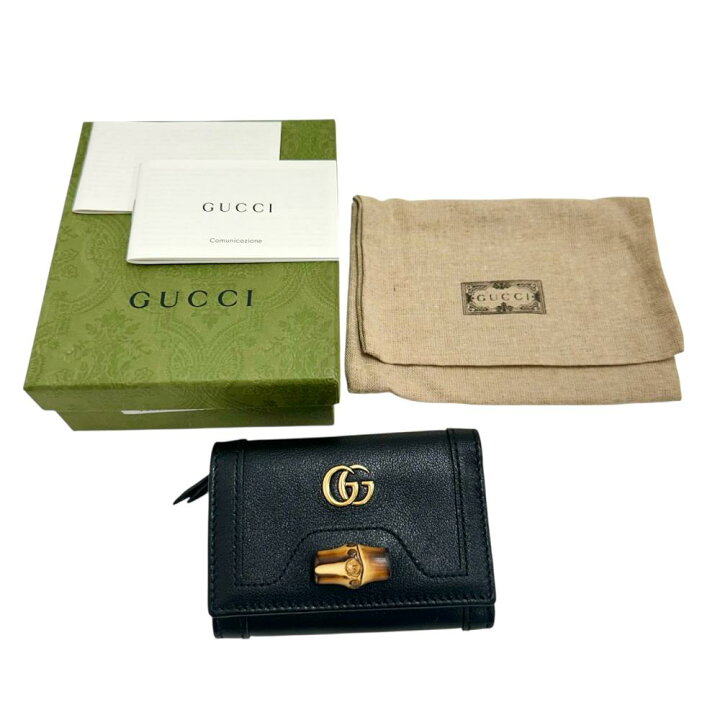 楽天市場】【GUCCI/グッチ】 658633 ダイアナ バンブー コンパクト  