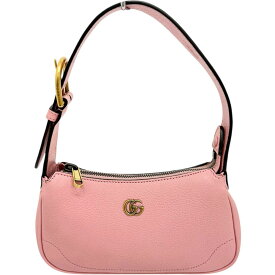 【GUCCI/グッチ】 アフロディーテ スモールハンドバッグ 739076 ハンドバッグ レザー ピンク/ゴールド金具 レディース【中古】【真子質店】【BL】【KMox】