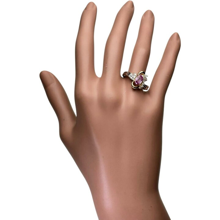 楽天市場】17号 ピンクサファイア 1.10ct ダイヤモンド 0.29ct リング 