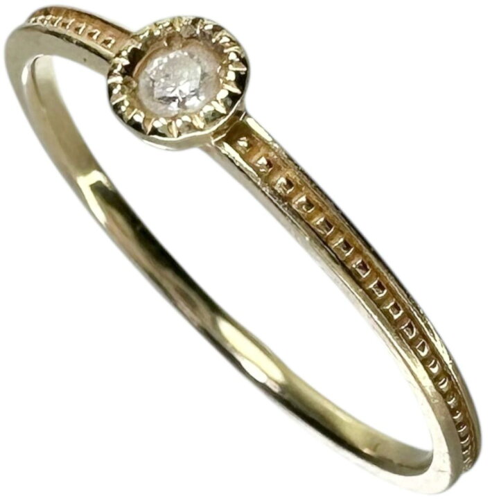 楽天市場】9号【ete/エテ】 1Pリング ダイヤモンド 0.03ct リング  