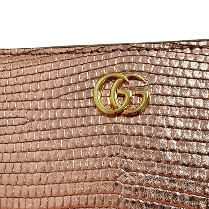 楽天市場】【GUCCI/グッチ】 GGマーモント 456117 ラウンドファスナー  