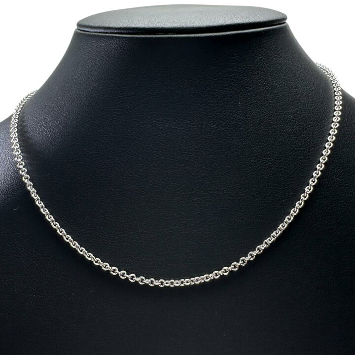 楽天市場】【CARTIER/カルティエ】 チェーン ネックレス K18WGホワイト 