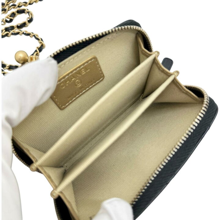 楽天市場】【CHANEL/シャネル】 マトラッセ チェーン コインケース