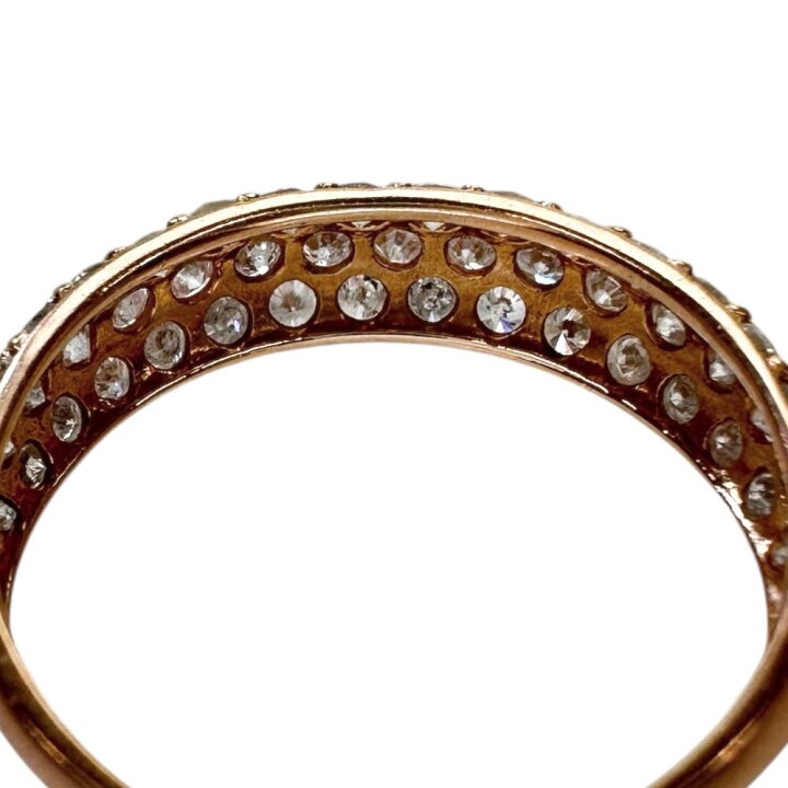 楽天市場】12.5号 ダイヤモンド 1.00ct リング・指輪 K18PGピンク 
