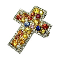 楽天市場】プラチナ ペンダントトップ 中古（種類（宝石）サファイア 