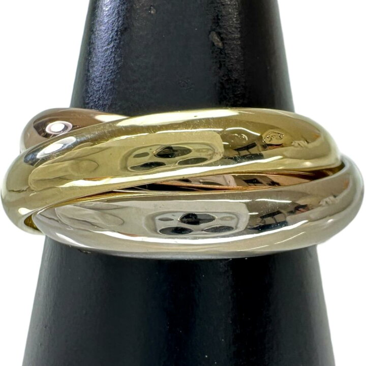 楽天市場】15号【CARTIER/カルティエ】 トリニティ リング・指輪 K18 