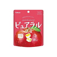 ピュアラルグミ りんご 58g カバヤ食品 カバヤ ピュアラル グミ やわらか食感