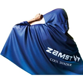 [ザムスト] COOL SHADER クールシェイダー 冷感ポンチョ 冷感アイテム 即効冷感 スタテニで紹介 肌温度-15℃の冷感ポンチョ 冷感タオルクールフェイスカバー 暑さ対策 日焼け対策 UV対策 テニス サッカー ゴルフ ランニング スポーツ プール 日常生活
