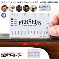 ギター 弦高 ゲージ ルーラー 定規 フレット高さ調整 ストリング ランゲージ ピッチ 計測 調整用 ピック…