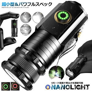 d 1000LM LED  ^ 18350dr Ή  5̃[h Ɩ Px Lv nfBCg ނ oR h imCg h ЊQ  NONOLIGHT