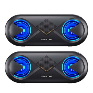 2�Z�b�g ���C�����X�X�s�[�J�[ bluetooth ���� ���C�����X������ �d�ቹ �[�d�� �剹�� �u���[�g�D�[�X�X�s�[�J�[ �ȒP���� usb AUX SD�J�[�h �}�C�N���� LED �������� BMAXSP