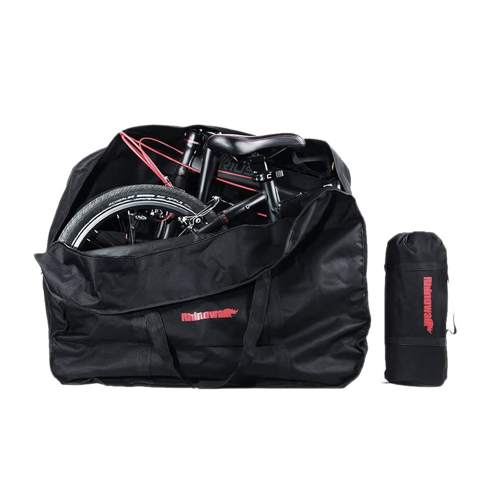輪行バッグ 折りたたみ自転車 収納 バッグ 16-20インチ対応 85×69×30cm 専用ケース付き 輪行袋 サイクリング ツーリング 持ち運び 便利 OOSSAAR