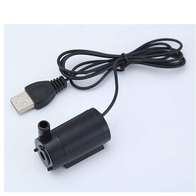 ウォーターポンプ USB 水中ポンプ 小型 1m ミニ 庭 ガーデニング 噴水 ケーブル 電動 ポンプ WOPONPA