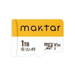 Maktar microSD 128GB 256GB 512GB 1TByQubiiSV[YΉz}CNSDJ[h microSDJ[h UHS-I A2 Gopro switch X}[gtH ^ubg PC hRΉ 2Nۏ[M 1/10]