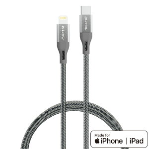iPhonep Maktar LightningP[u USB^CvC iphone ipad@[dP[u x iCbV 1.2m@f[^ ڍs MFiF
