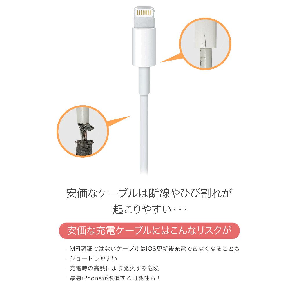 IPhone用 Maktar Lightningケーブル USBタイプC Iphone Ipad 充電ケーブル 高強度 ナイロンメッシュ 1.2m  データ 移行 MFi認証 スマートフォン・タブレット