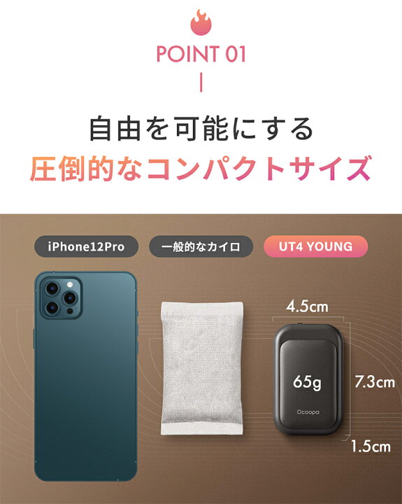 楽天市場】【Makuake公式】 充電式カイロ 捨てないカイロ 電子カイロ 