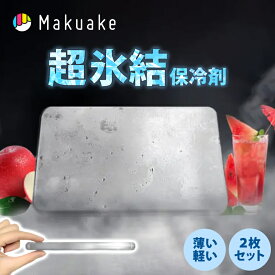 【Makuake公式】 ステンレス保冷剤 保冷剤 磁石付きステンレス保冷剤 2個セット ステンレス 氷 長時間 長持ち 強力 冷却グッズ クーラーボックス 急速凍結 マグネット 急速冷却 アウトドア キャンプ お弁当 衛生的 Makuake マクアケ