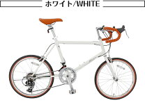 楽天市場】ミニベロ ロード（カラーホワイト）（自転車・サイクリング 