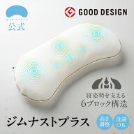 枕 横向き寝 横向き ジムナストプラス 低め ふつう 高め 選べる 寝返り 対応 洗える gymnast plus ビーズ…