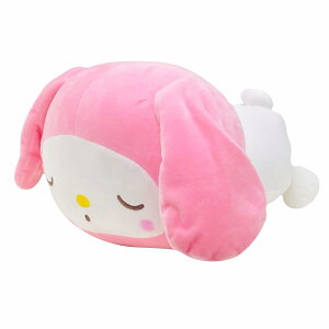 MORIPiLO マイメロディ 抱き枕 サンリオキャラクターズ だらりんアート添い寝枕 (M) ピンク 約45cm 肌にやさしいマイクロ生地 グッズ ぬいぐるみ 枕のモリシタ