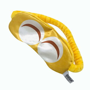 MORIPiLO セガ ぷよぷよ アイマスク 睡眠用 (きいろぷよ アイピロー) イエロー 27x6cm やわらか ストレスフリー 快眠 旅行 便利 グッズ 遮光 モリシタ 414244