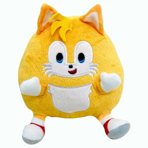 MORIPiLO セガ ソニック スマホスタンド (テイルス マルチミニ枕) イエロー 約15cm とろける肌触り 縦横対応 安定 可愛い グッズ ぬいぐるみ モリシタ 414312