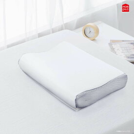 【LINE登録で100円OFFクーポン】 モリシタ AirSleepPillow エアースリープピロー 枕 35×55cm 高さ調節可 ファイバー枕 ストレートネック 高反発 蒸れにくい 洗える カバー付き 枕難民 快眠 仰向け 横向き ピロー