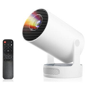 Philoent vWFN^[ ƒp ^ y2025AbvO[hAndroid TVځ270°]HiFiOXs[J[z Ze 27000LM Px V䓊e 1080P Wi-Fi6 4KΉ  `␳ ȒP y