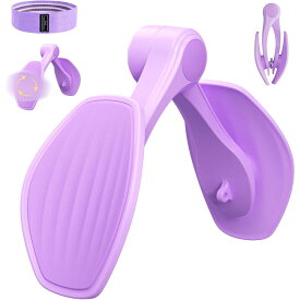 【理学療法士監修】 内転筋トレーニング 【業界初！組み立て不要＆360°回転パネル】 骨盤底筋 トレーニング 筋トレ 張力18kgアップ 【画期的な収納技術】 ヒップトレーナー ダイエット器具 足痩せ うちもも筋トレ 太もも 滑り止め 簡単 便利