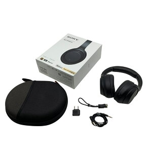 ��SONY WH-1000XM3 �u���b�N ���C�����X �w�b�h�z�� �m�C�Y�L�����Z�����O Bluetooth �L���Ή� �P�[�X�t ����m�F�� �O���ǍD2367675