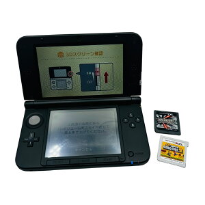 ��Nintendo 3DS LL �{�� �u���b�N ����m�F�� �������� �\�t�g2�{�t �j���e���h�[3DSLL2394299