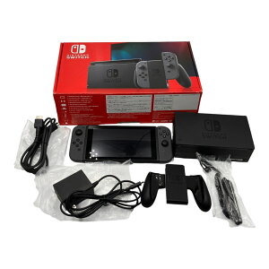 ��Nintendo Switch HAC-001(-01) �O���[ �{�̃Z�b�g 2020�N���f�� ����m�F�� ���i�����NB �t���i�ʐ^�ʂ�2455334