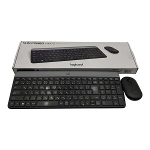 ��Logicool MK470 ���C�����X �L�[�{�[�h �}�E�X �Z�b�g USB���V�[�o�[�t �u���b�N Slim Combo ���W�N�[�� ����m�F��2586755