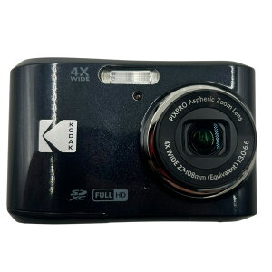 ��Kodak PIXPRO FZ45 �u���b�N �R���p�N�g�f�W�^���J���� 4�{�Y�[�� Full HD ����Ή� SDXC�Ή� ����m�F��2619668