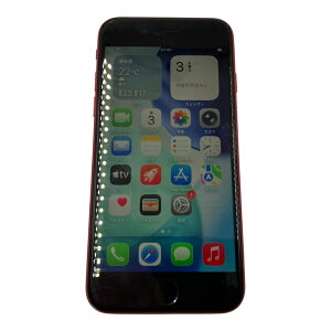 ��Apple iPhone SE ��3���� 64GB PRODUCT RED MMYE3J/A SIM�t���[ �{�̂̂� �o�b�e���[71�� �������ς�2625645